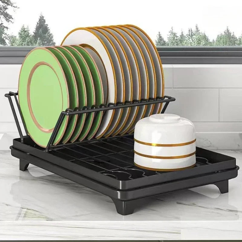Kitchen foldable dishes, dishes, dishes, drain rack, chopsticks storage rack, countertop, sink rack, dishes Oasis Select