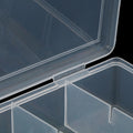 6 Grids Compartment Plastic Storage Box Practical Toolbox Transparent PP Boxes Bead Jewelry Case Display Organizer Container Oasis Select Transparent