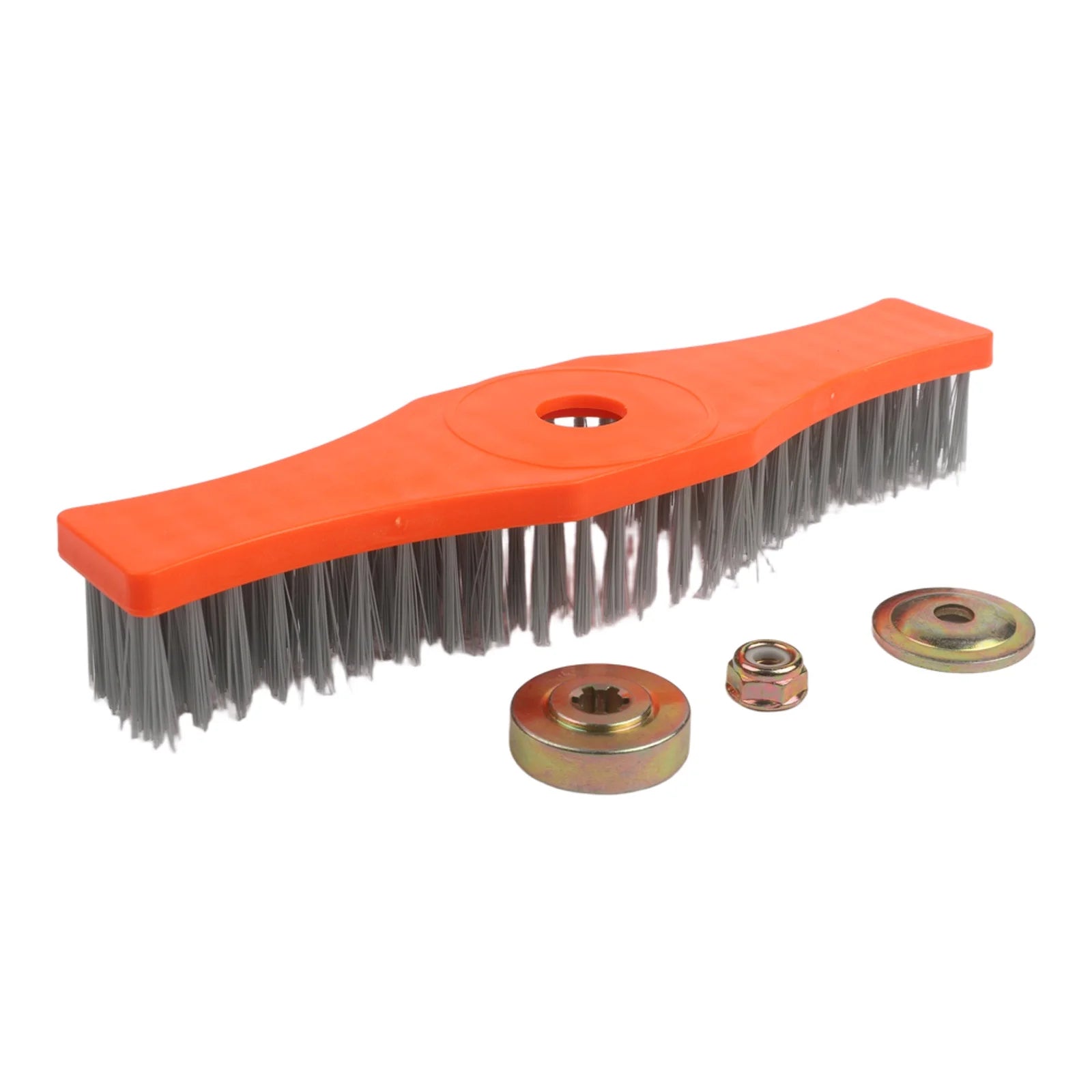 Lawn Mower Deck Cleaning Brush | Nylon Bristles & Fixing Kit Lawn Mower Brush Oasis Select A