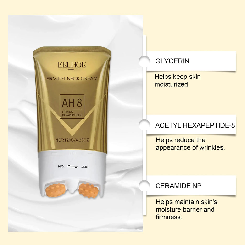 Eelhoe Roller Neck Cream Gently Moisturizes Cares For Neck Skin Leaving Elastic Delicate Soothing Dry Moisturizing Neck Cream Oasis Select
