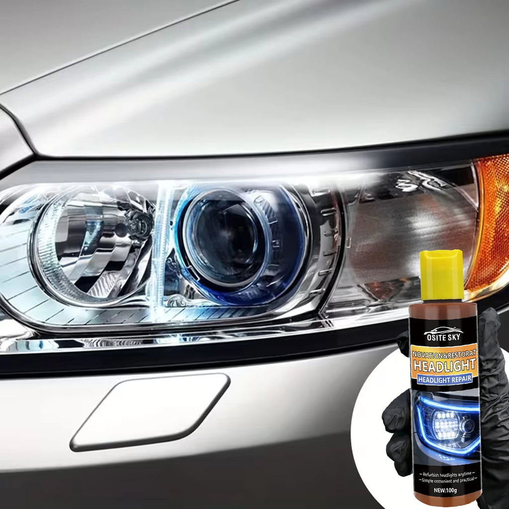 Car Headlight Lens Restoration Kit – Repair & Clarity Fluid Headlight Restoration Kit Oasis Select