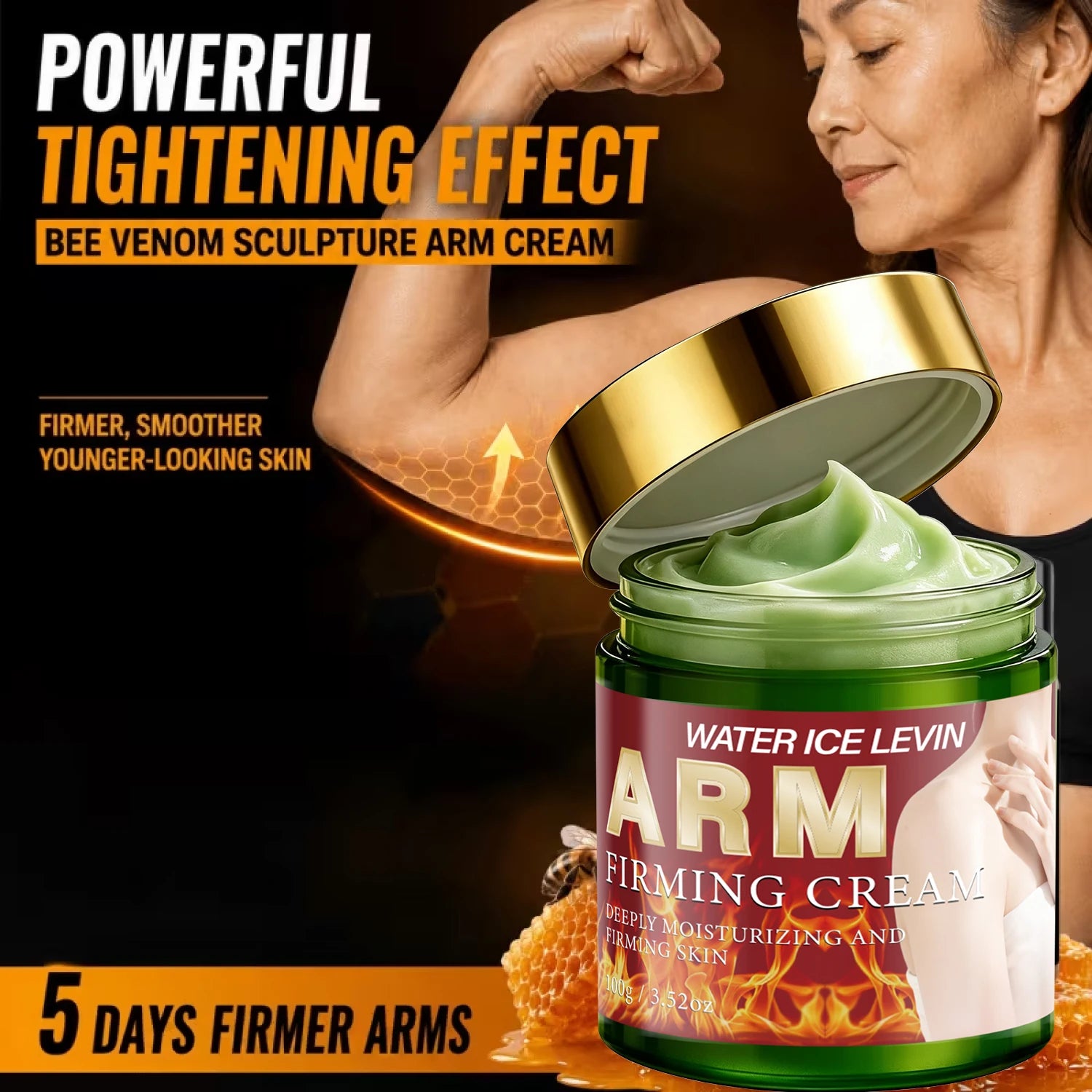 Magnesium Arm Firming Cream – Moisturizing & Tightening Skin Body Firming Cream Oasis Select