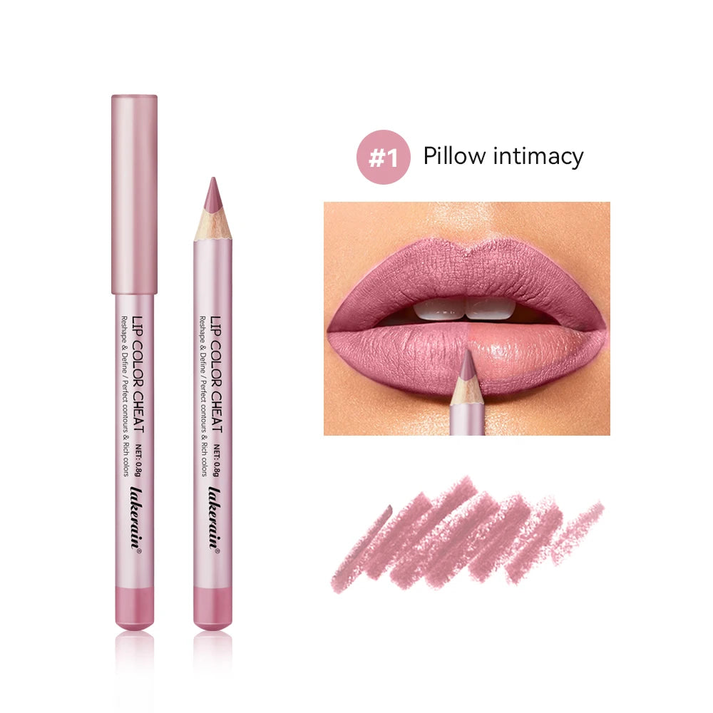 Waterproof Lip Liner Pencil – Long-Lasting & Moisturizing