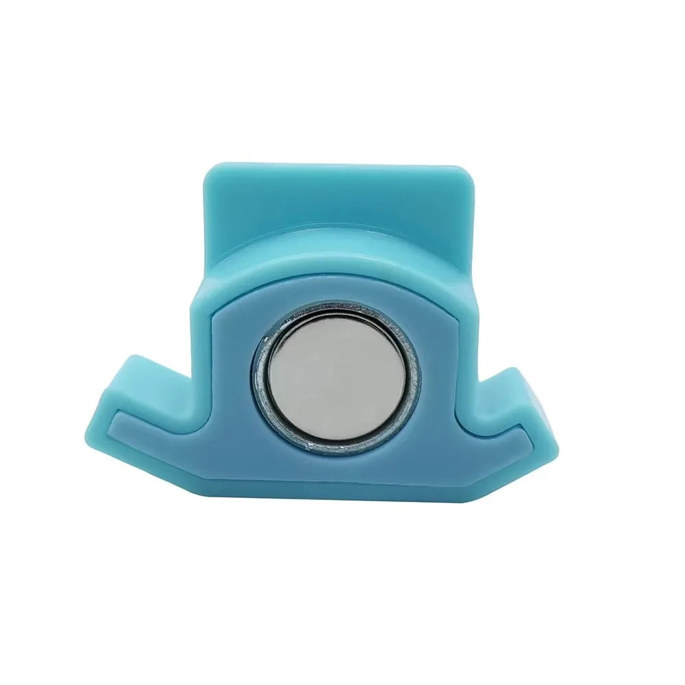 Anti-Slip Grip Sewing Magnetic Seam Guide Locking with Scale Sewing Ruler Anti-Curling DIY Crafts Sewing Machine Seam Hem Guide Oasis Select Blue