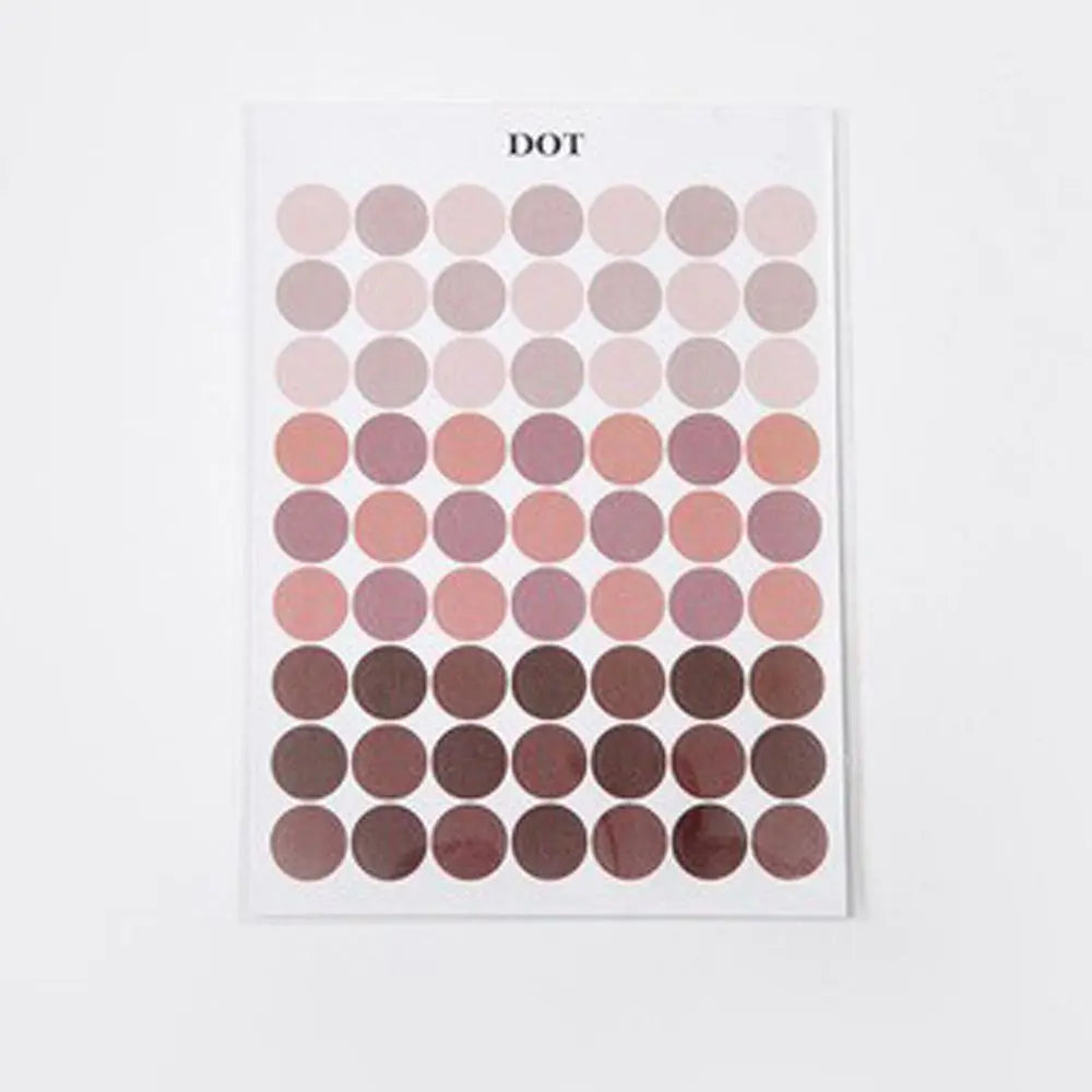 Gift Self-adhesive DIY Diary School Supplies Decorative Decals Label Stickers Diary Scrapbooking Stickers Stationery Stickers Oasis Select -8