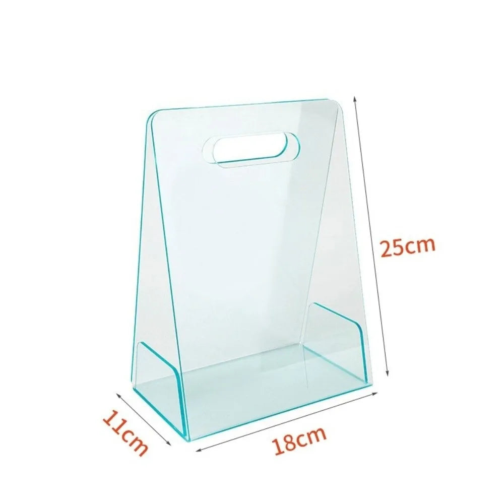 Clear Acrylic Flower Box with Handles – Wedding & Bridesmaid Tote