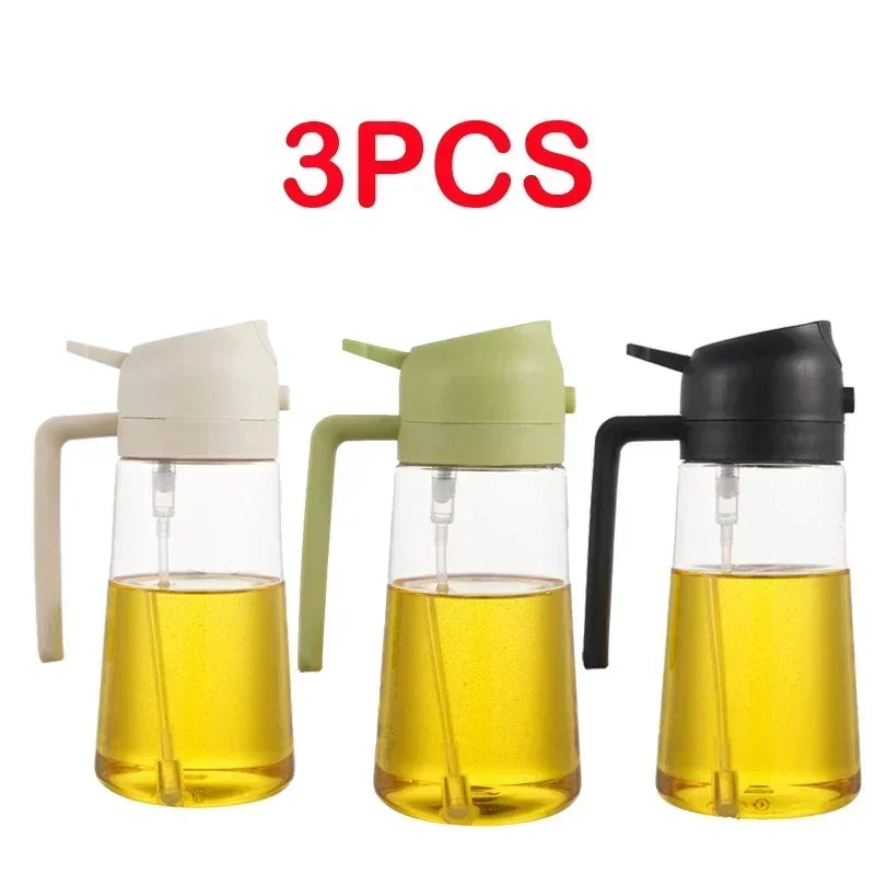 Olive Spray Dispenser Oil Dispenser Bottle for One Kitchen Oil Spray Oil Polisher Bottle Kitchen Storage for Camping Bbq Baking Oasis Select 3PCS-Mix 3-Plastic