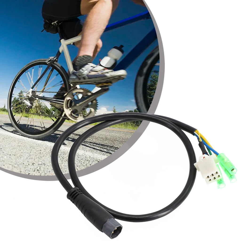 Male Connector 9Pin Motor Cable 60CM 9 Pin Male Connector Adapter Cable/Male Black Adapter EBike Electric Bicycle Oasis Select A