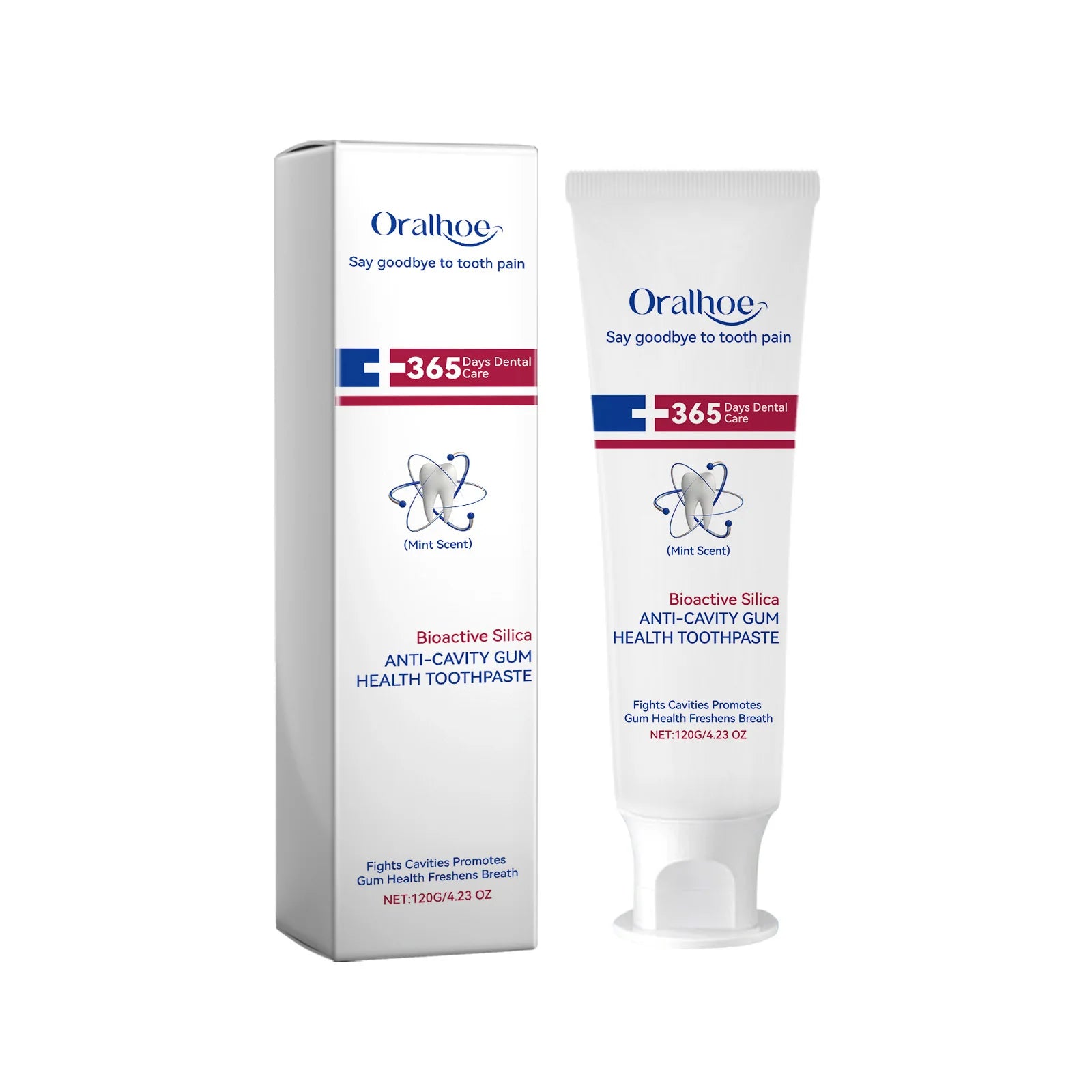 ORALHOE Whitening Probiotic Toothpaste – Tartar Remover 120g