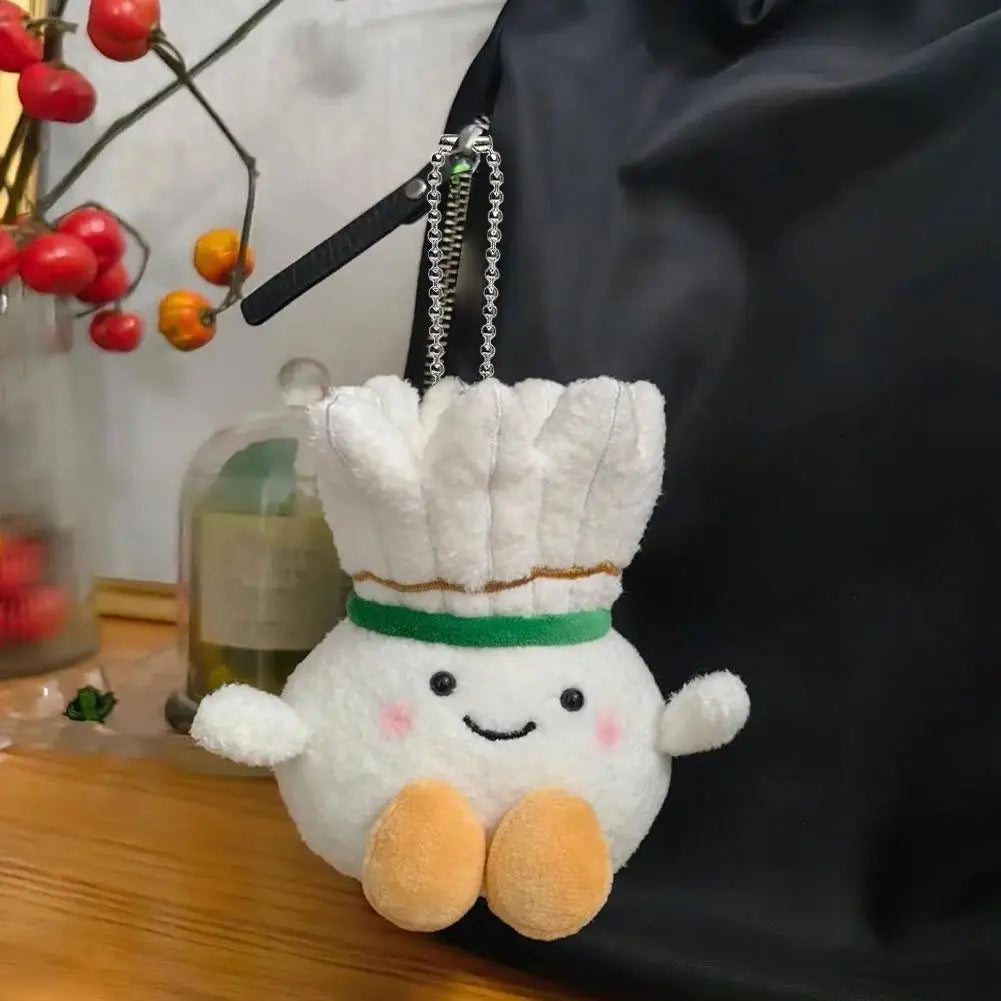 Kawaii Plush Badminton Keychain – Cute Fluffy Bag Charm Gift Plush Keychain Charm Oasis Select