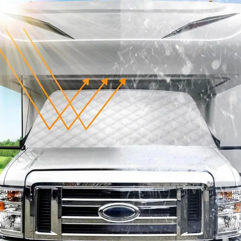 Snow Windshield Cover For Car UV-Proof Magnetic Sun Shade Protective Windscreen Cover Dustproof Frost Guard For SUVs RV Car auto Oasis Select