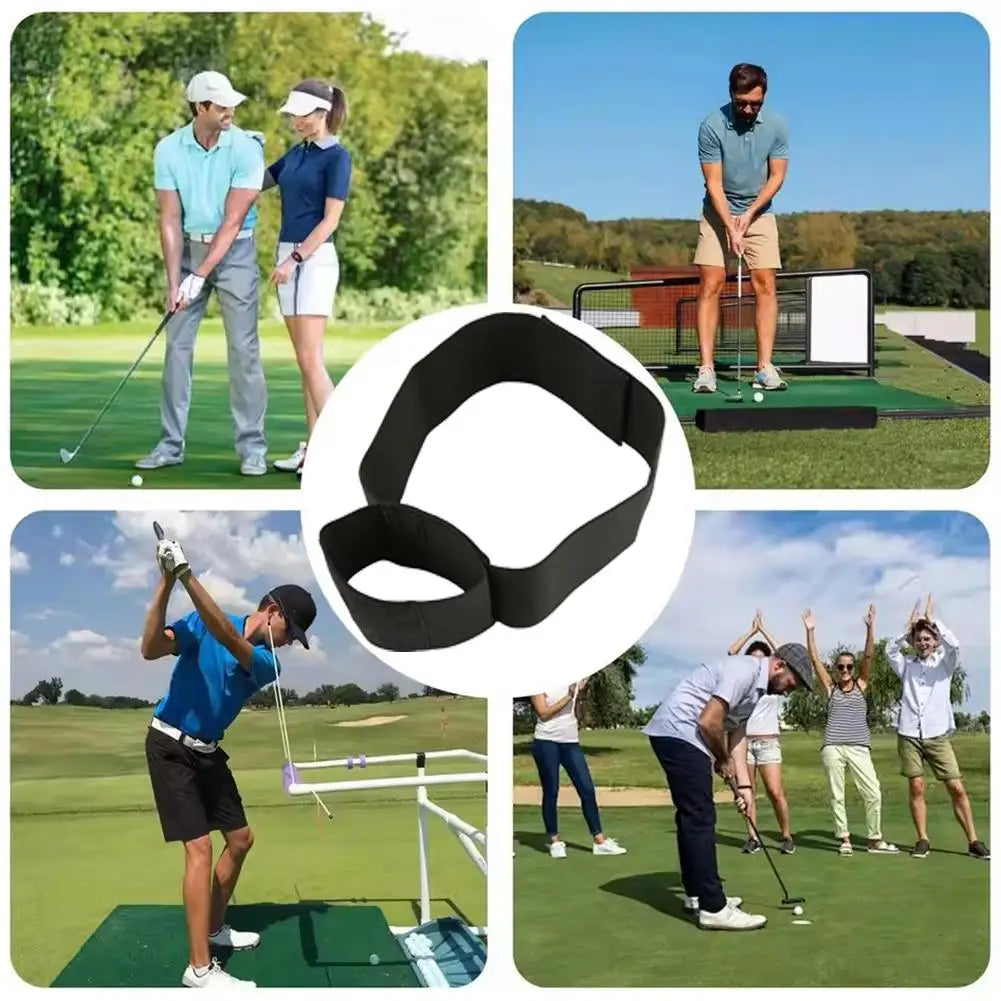 Golf Swing Arm Band – Elastic Training Aid for Posture Fix