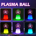 Plasma Ball Lamp Interactive Touch Lightning Globe Fun Lamp USB Powered 7 Color Changing Lights Mood Lighting Party Prop Oasis Select 1pcs