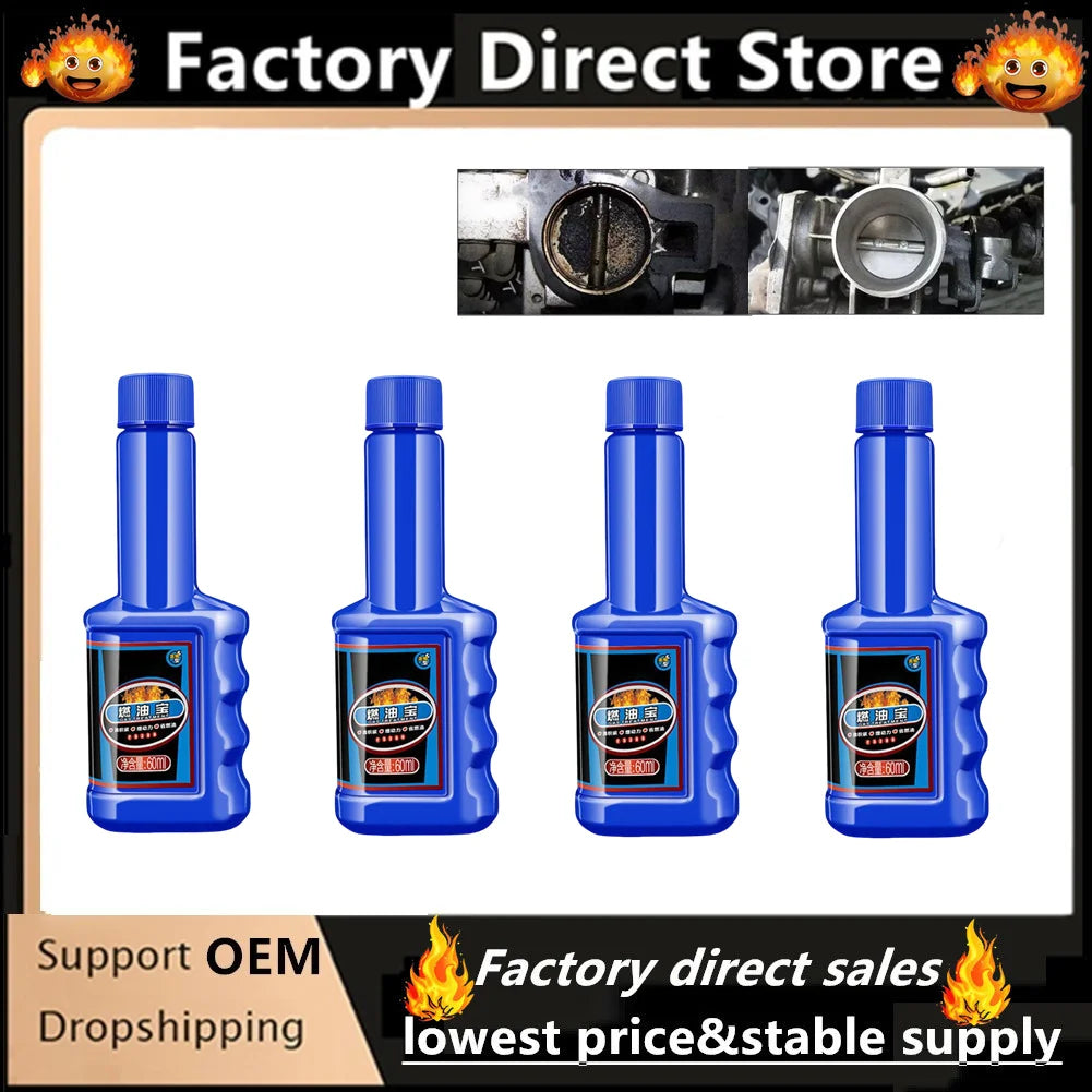Car Fuels System Cleaner Fuel Gasolines Injector Cleaner Car Gasoline Diesel Fuel Additive Gas Oil Additive Fuels Cleaner Oasis Select 4PCS