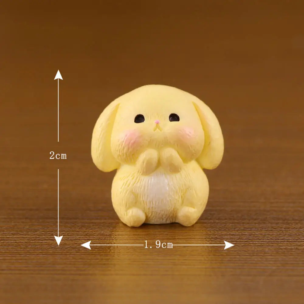 Naughty Resin Small Cat Figurine Mini Cartoon Kitten Ornaments 3D Cat Desktop Decoration Creative Car Mounted Figurines Oasis Select touching face