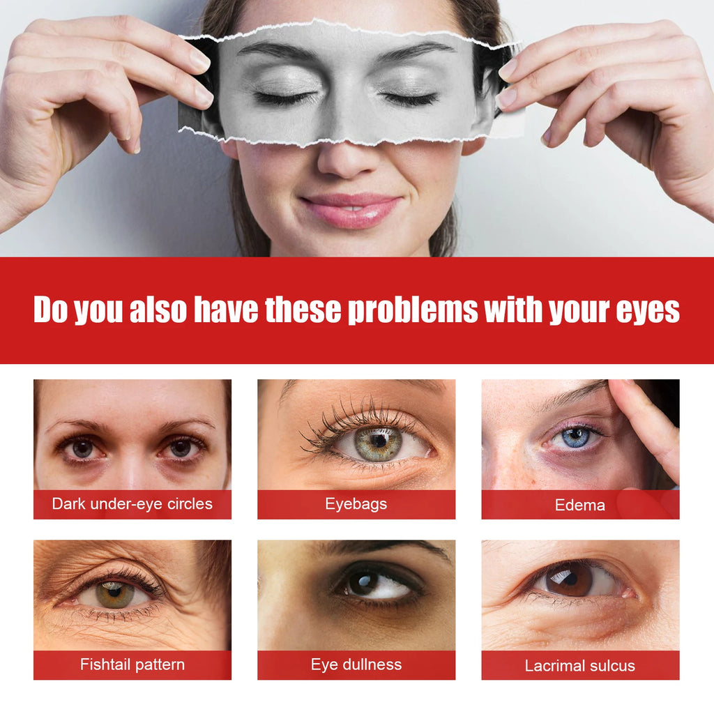Peptide Repair Lifting Eye Cream Removal Eyes Bags Firming Relieve Eye Fatigue Eliminate Edema Brighten Fade Dark Circles Serum Oasis Select