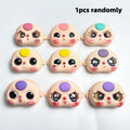 Replacement Face Hands And Feet Set For Infant 3 Years Old For Baby 100% Toy Doll DIY Accessories Random Style Gift Oasis Select 1Set Random