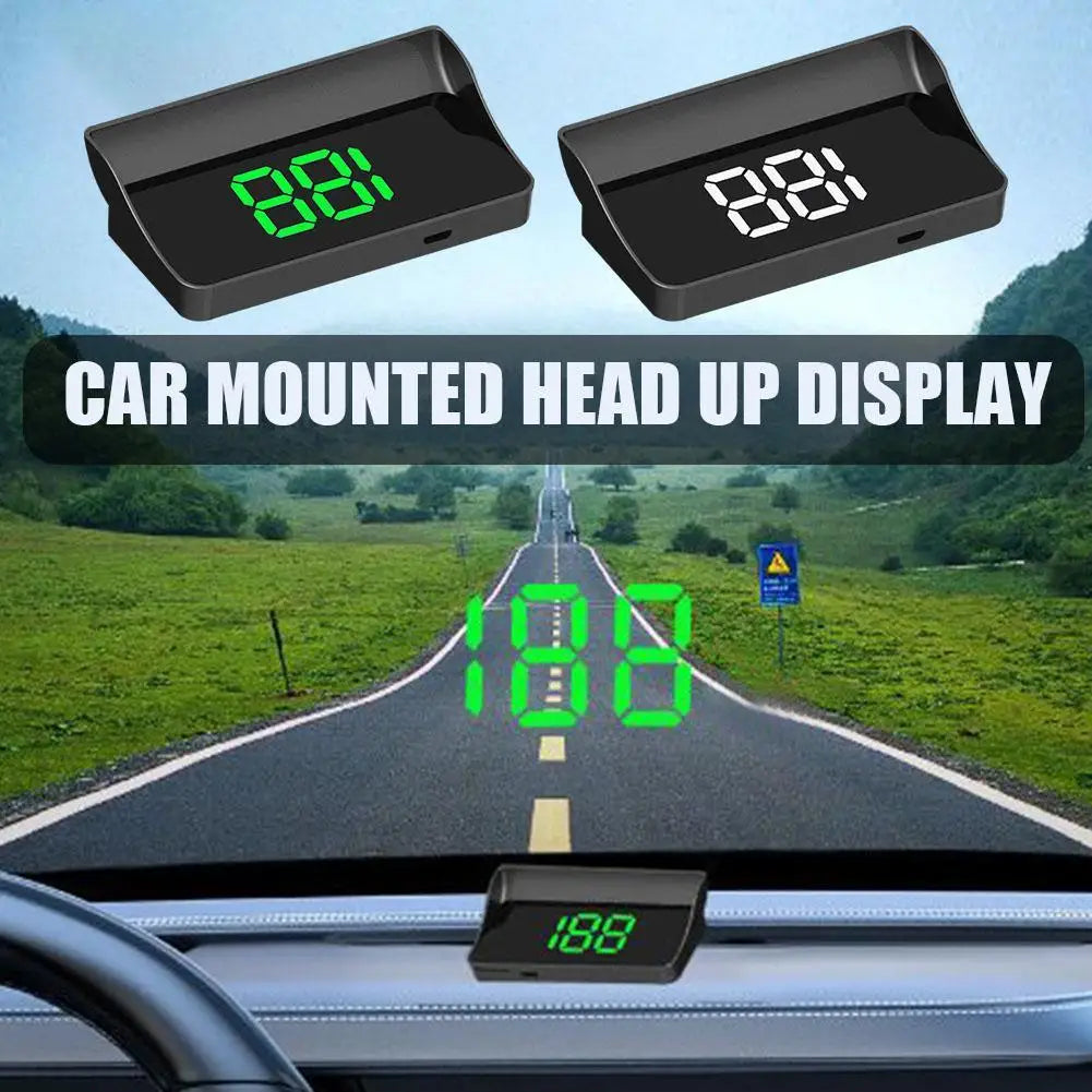 GPS HUD Windshield Speedometer – Digital Head-Up Display KMH GPS HUD Speedometer Oasis Select