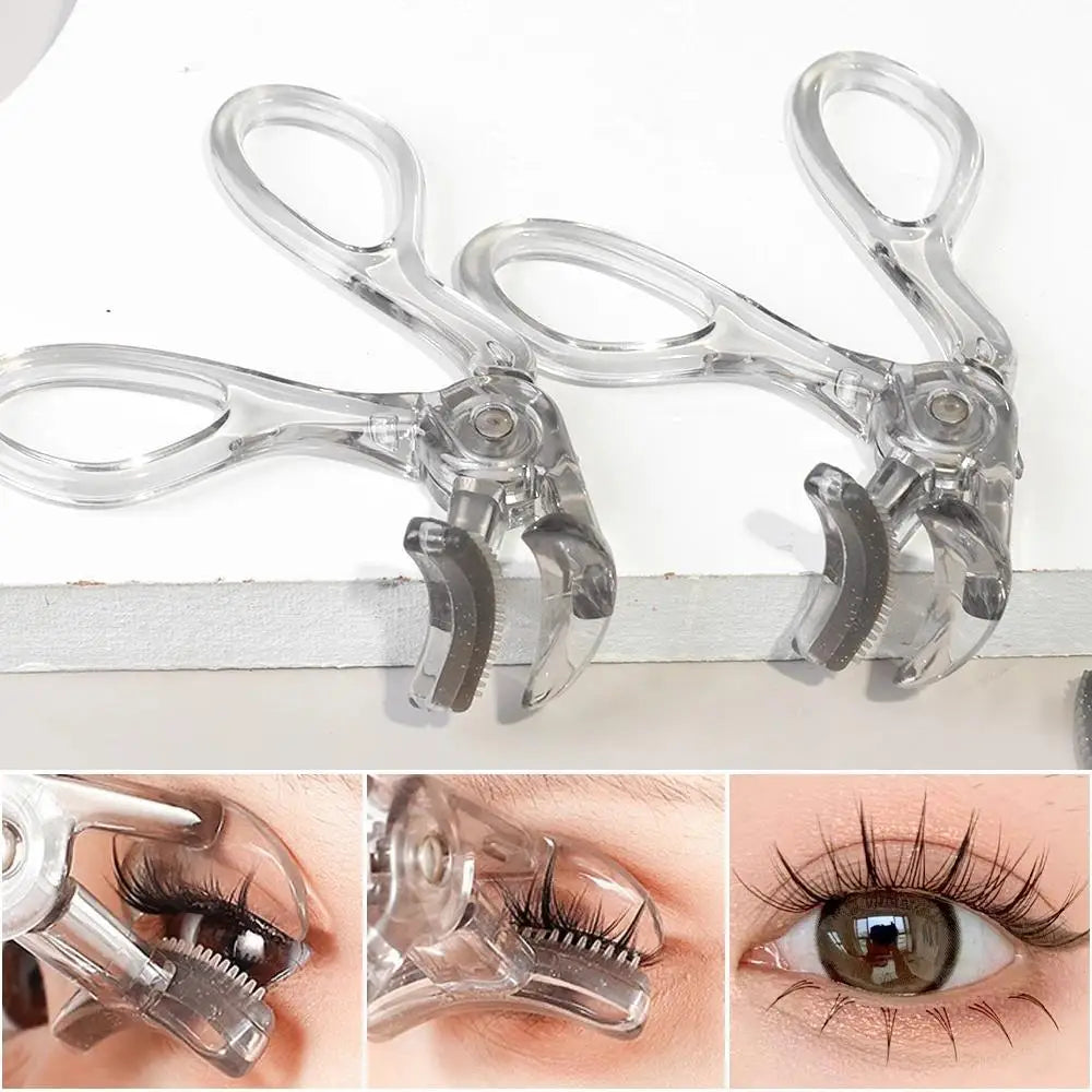 Dual-Type Eyelash Curler with Comb – Wide & Partial Clip Options, Waterproof, Long-Lasting, Natural Curl, Unisex Certified Oasis Select