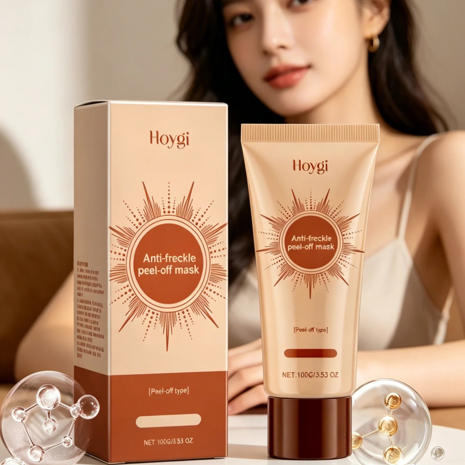 Hoygi Peel-Off Facial Mask – Brightening & Deep Exfoliating Peel-Off Face Mask Oasis Select