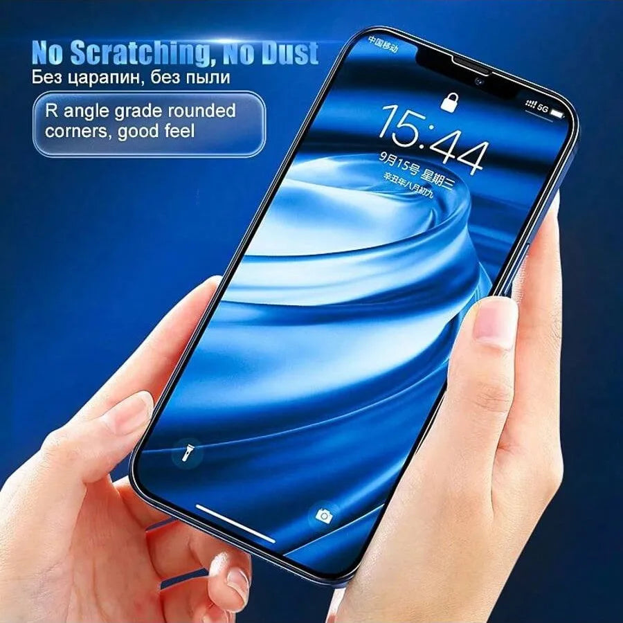 1pcs Tempered Glass For iPhone 14 13 12 11 Pro Max Screen Protector For IPhone 16 6s 7 8 15 Plus SE X XS XR 14Pro Glass Film Oasis Select