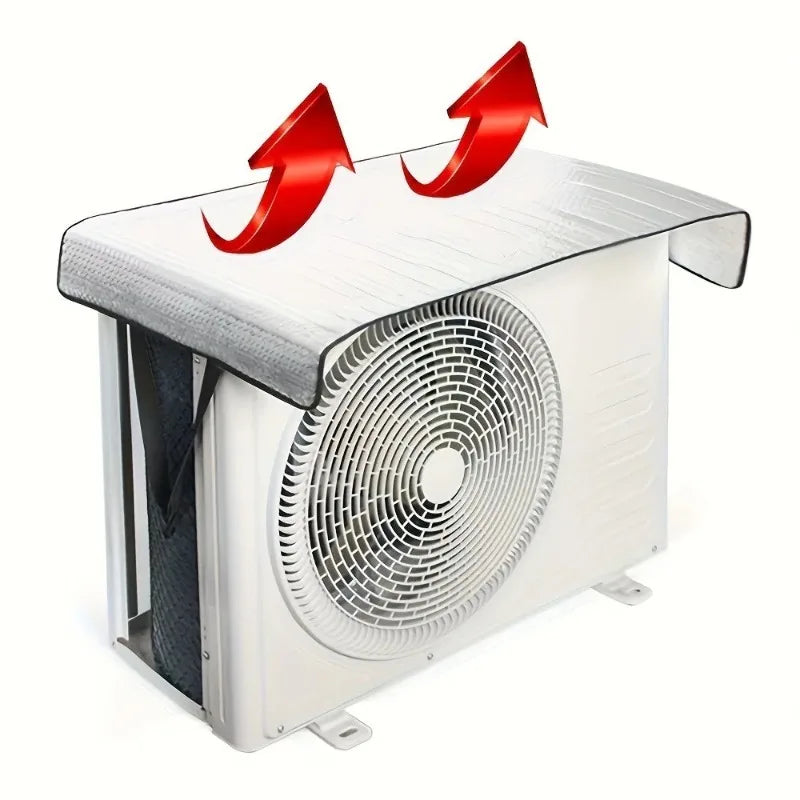 Air Conditioner External Unit Protective Cover Waterproof Suns Shading Dust Resistant Outdoor Sleeve Exterior Equipment Guard Oasis Select