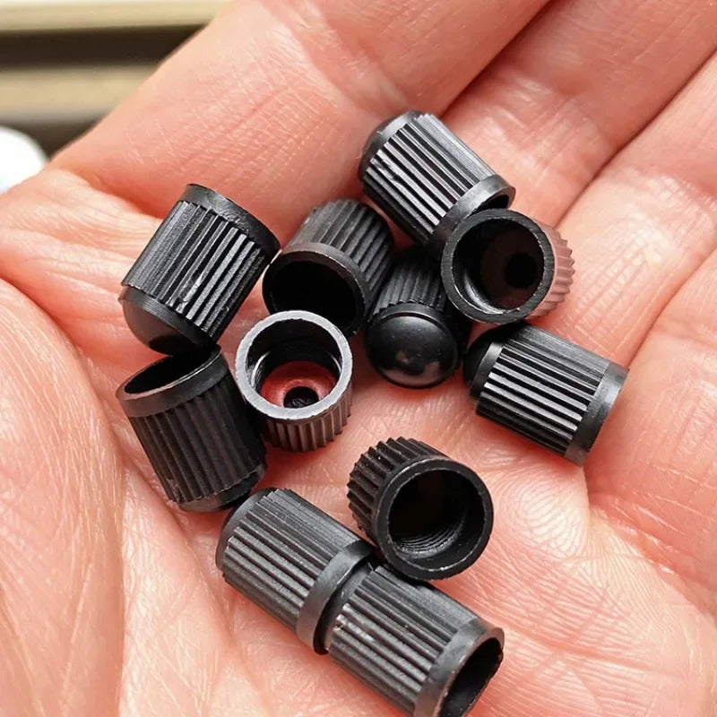 Tire Valve Dust Caps Stem Covers Plastic Car Wheel Tire Valve Tyre Stem Air Caps Auto Bike Bicycle Truck Motorcycle Accessories Oasis Select