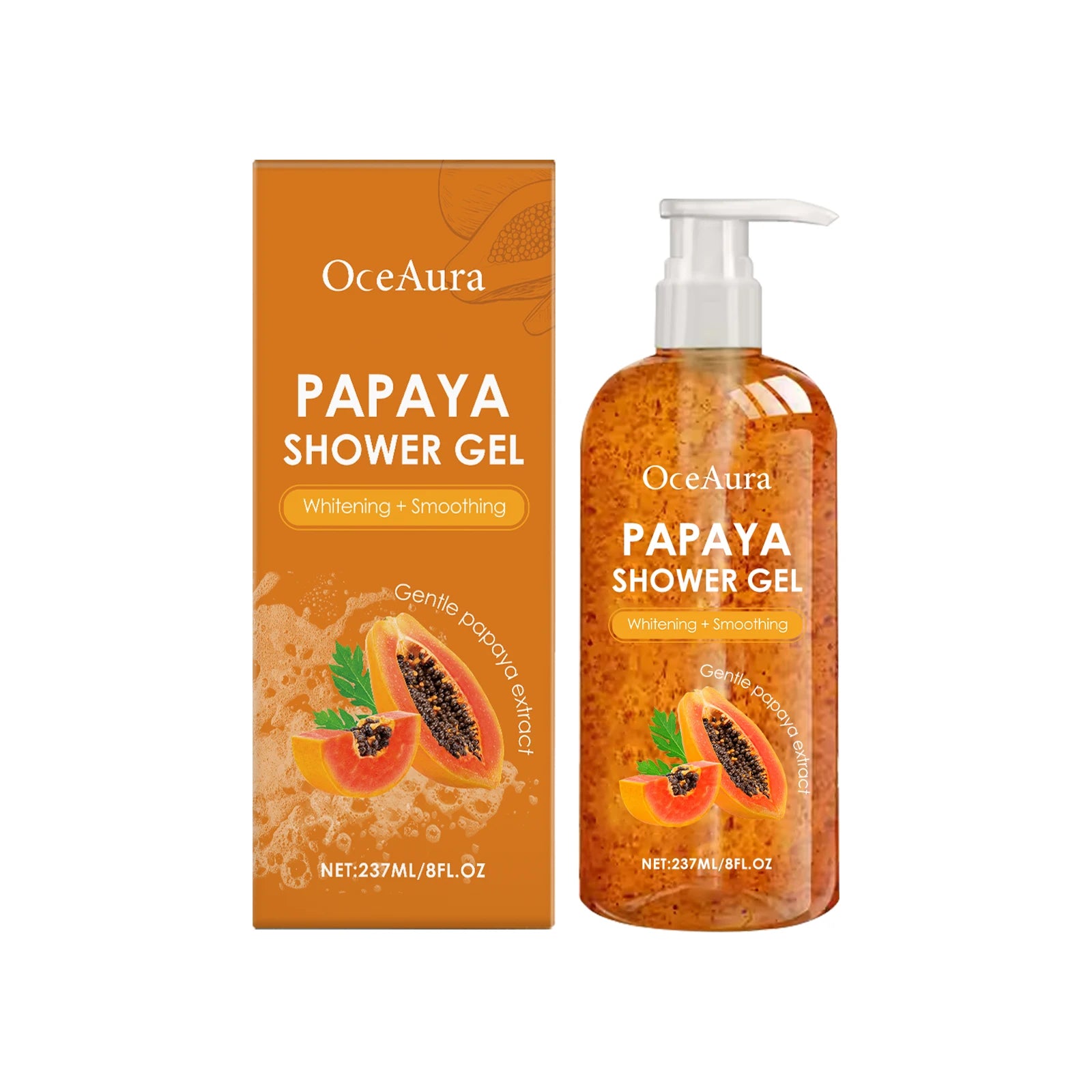 Beauty Skin Shower Gel Perfume Type, Refreshing, Oil-Control, Long-Lasting Fragrance, Moisturizing, Full-Body Body Wash Oasis Select 237ml boxed Whitening