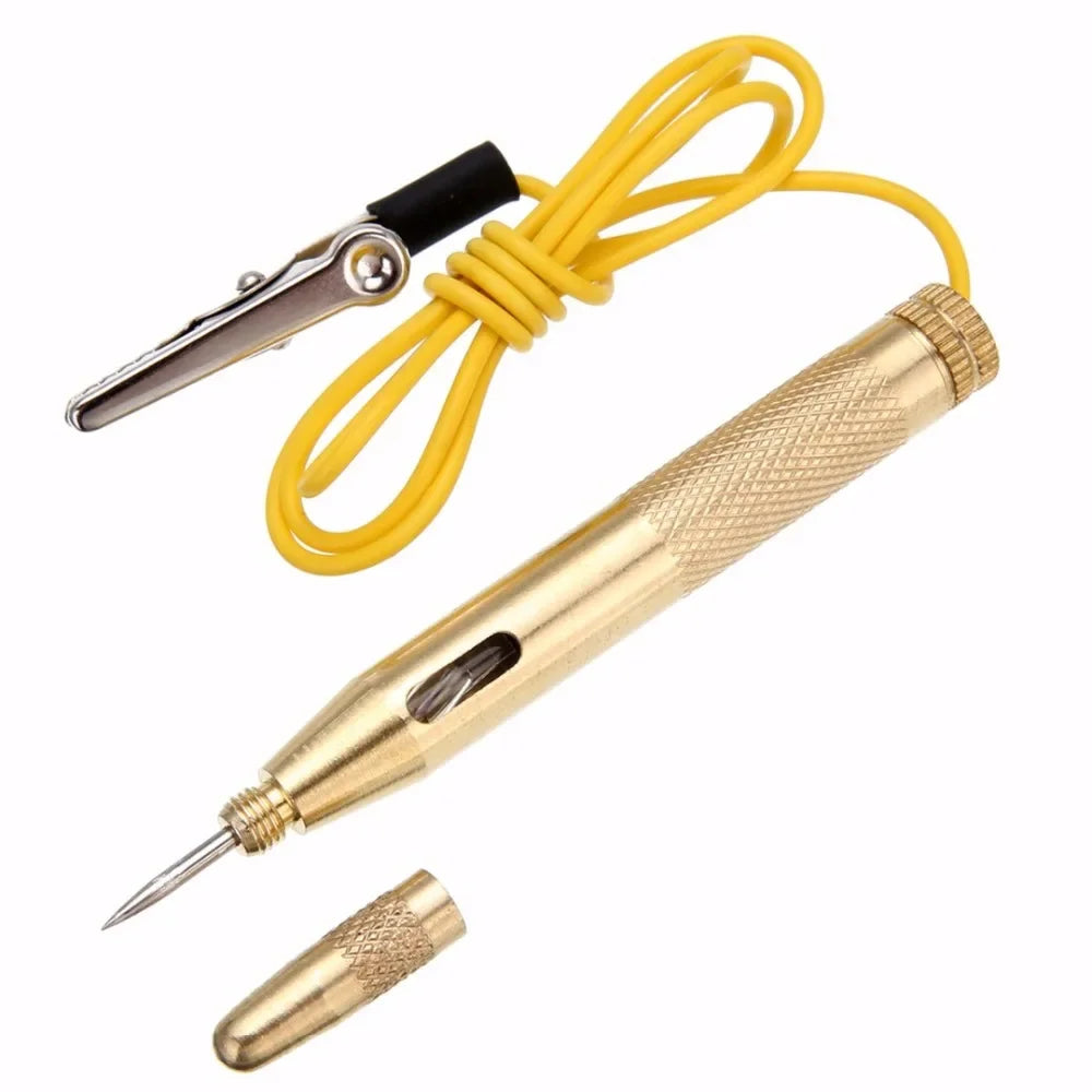Practical New Test Pens Car Circuit Fuse Electrical Testers Voltage Tester 6V/12V/24V Probe Pen Pencil Test Light Oasis Select