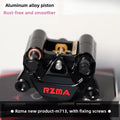 Authentic RZMA Ruizuma M713 small crab caliper brake disc brake track high-performance upgrade Oasis Select black
