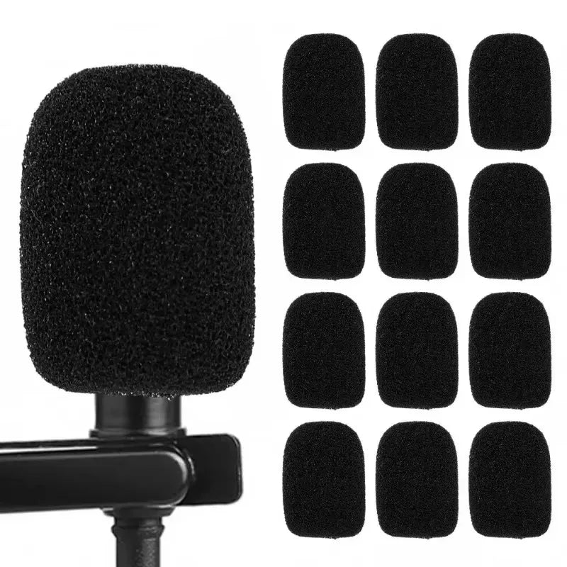 5-50Pcs Mic Protector Replacement Headset Foam Covers Windscreen Windshield Sponge Covers Microphone Cover for Meeting Mic Oasis Select