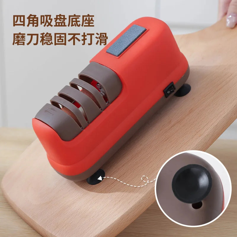 Electric Automatic Knife Sharpener – Multi-Stage Kitchen Tool
