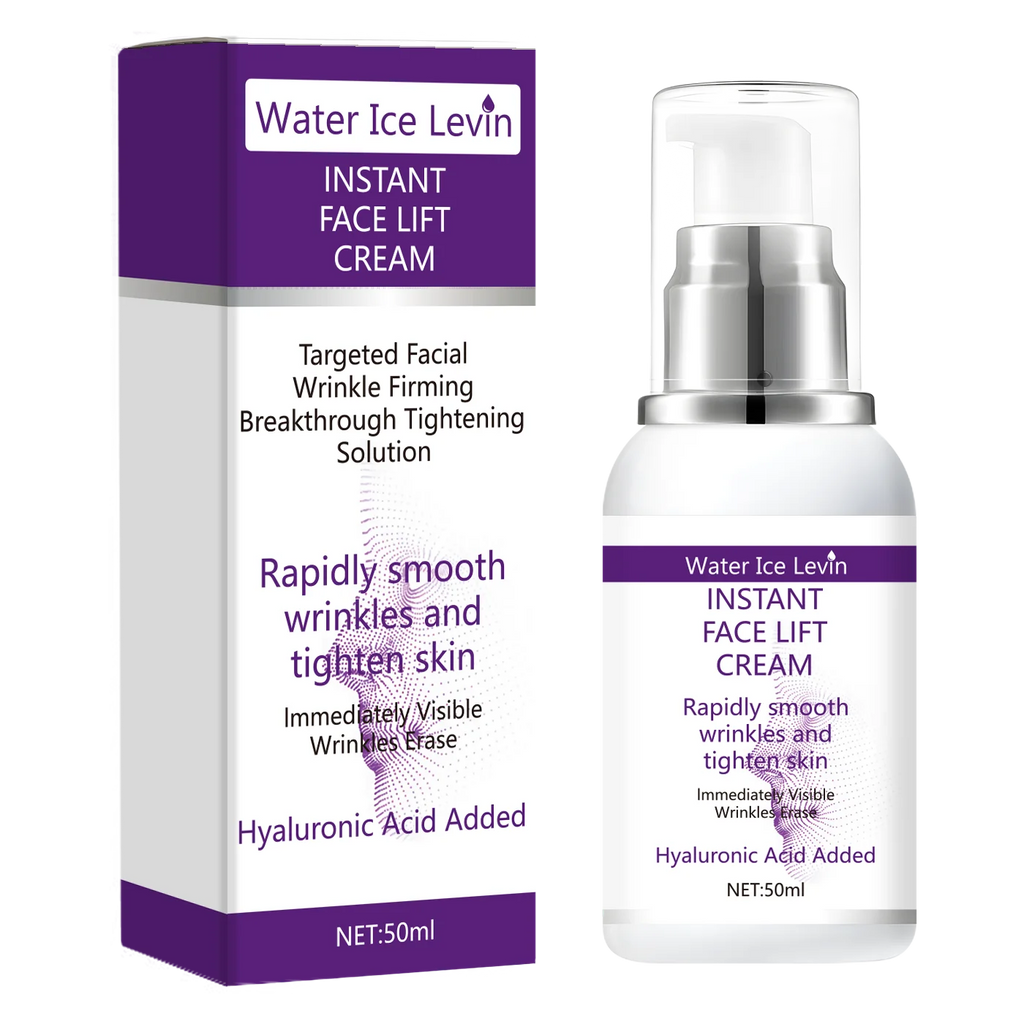 Instant face lift cream with hyaluronic acid for wrinkles. Firming solution. Oasis Select 50ml