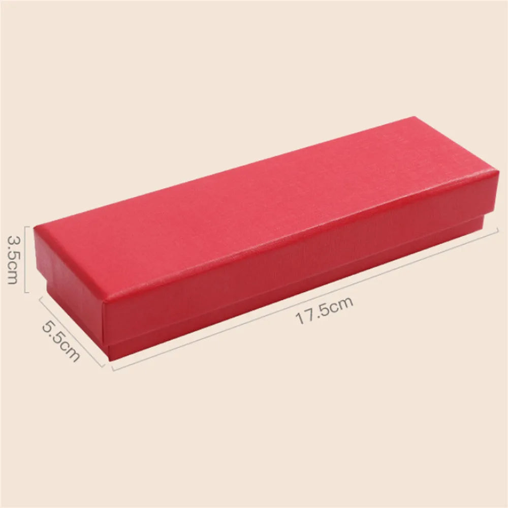 Retro Kraft Paper Gift Box – Jewelry, Bookmark & Pen Packaging