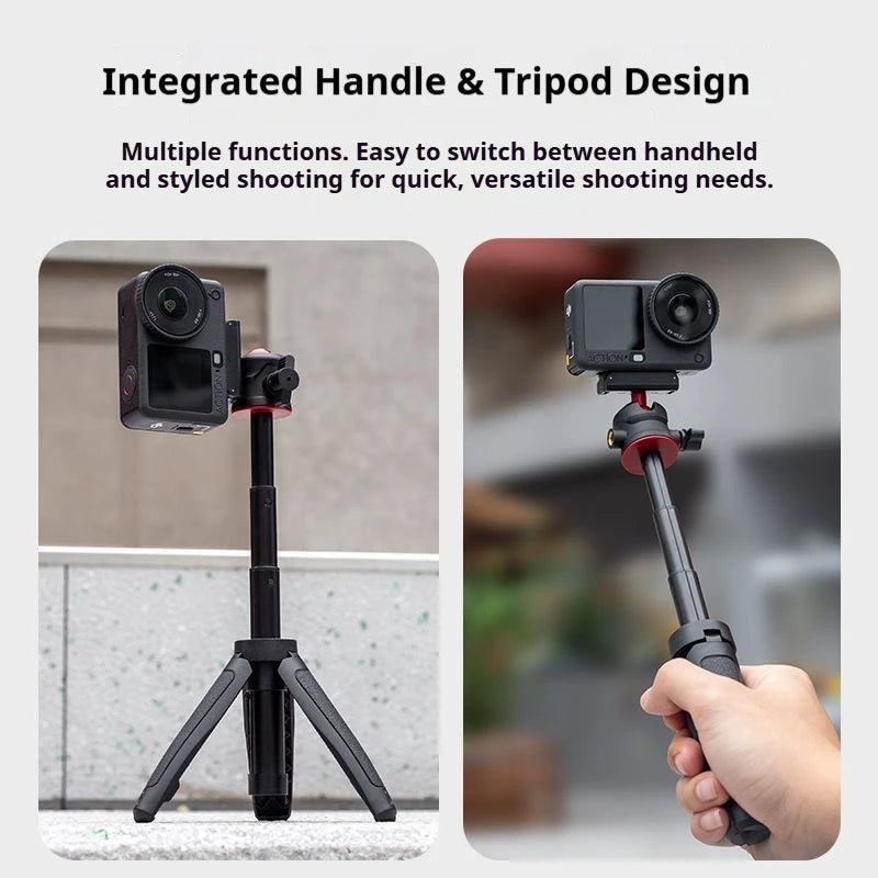 Desktop Selfie Stick & Tripod Extension Pole for DJI Action 6