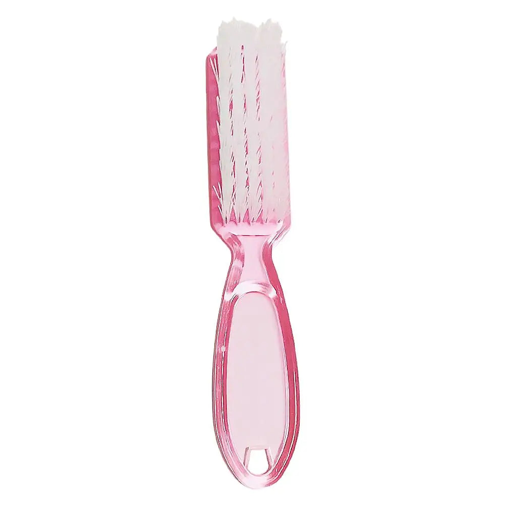 Nail Brush for Cleaning Fingernails, Deep Cleaning Nail Scrubber Brush Foot Brush Handle Grip Nail Brush for Toes & Fingernails Oasis Select pink-2PCS