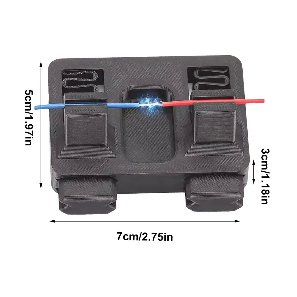 Soldering Wire Holder Third Hand Fixing Clip Soldering Station Practical Auxiliary Tool Adjustable for Car Audio Installation Oasis Select Black