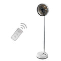 5400mAh Portable Tower Fan – Remote, Oscillating & Telescopic