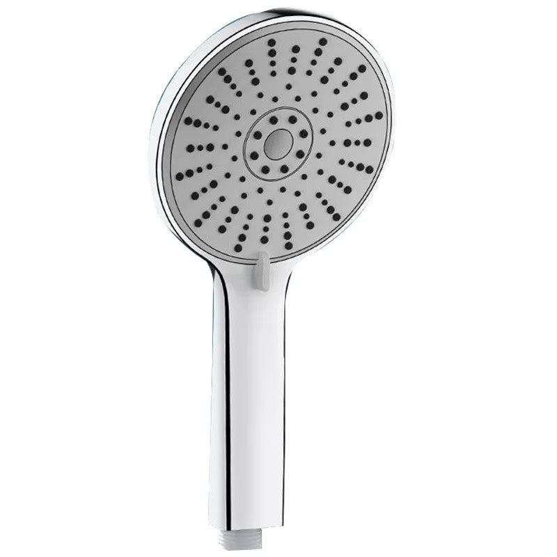Large Panel Shower Head Pressurised Five-speed Adjustable Shower Bathroom Rain Shower Head Bathroom Shower Accessories Oasis Select Silver Showerhead