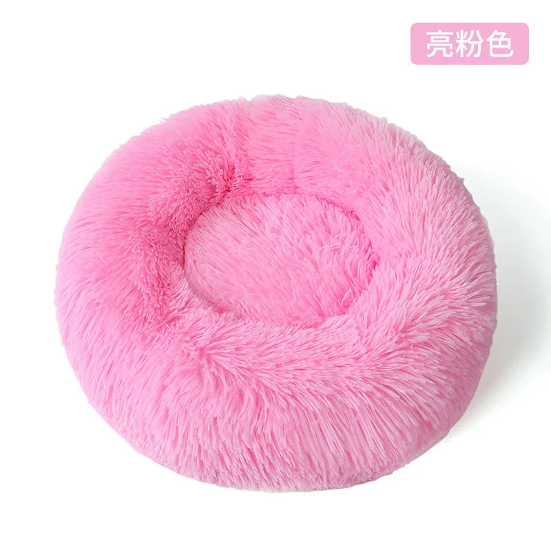 Plush Pet Bed for Dogs Cats Winter Warm Long Plush Pet Nest Cozy Dog Bed Mat Soft Pet Sleeping Bed for Small Medium Dogs Cats Oasis Select