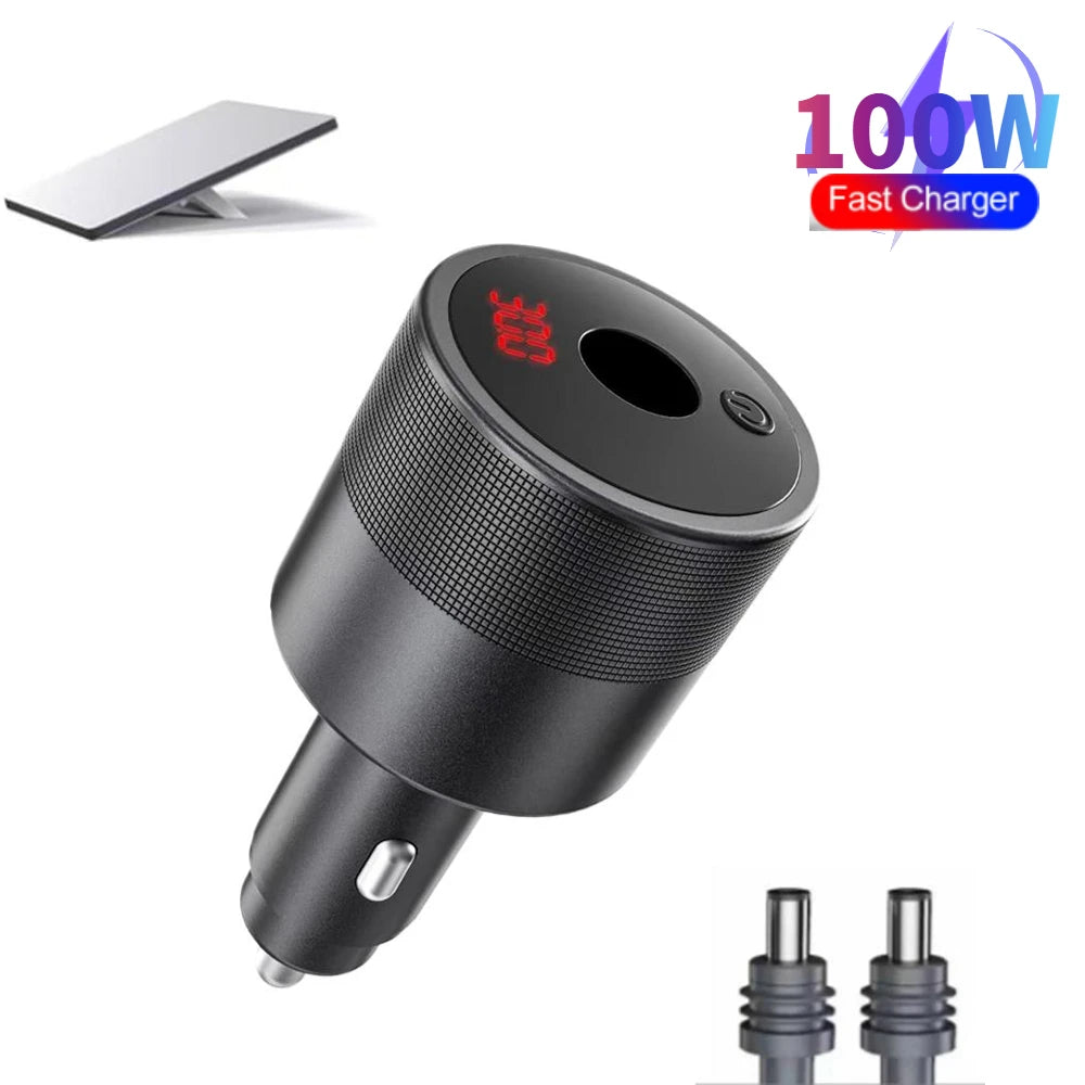 100W Car Charger for Starlink Mini – Dual USB-A & USB-C Car Charger Adapter Oasis Select