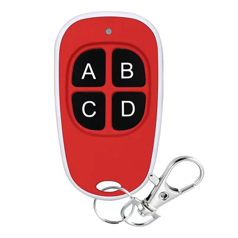 10pcs Remote Control 433mhz Car Key Garage Door Gate Opener Controller Duplicator Clone Cloning Code Oasis Select 10PCS red