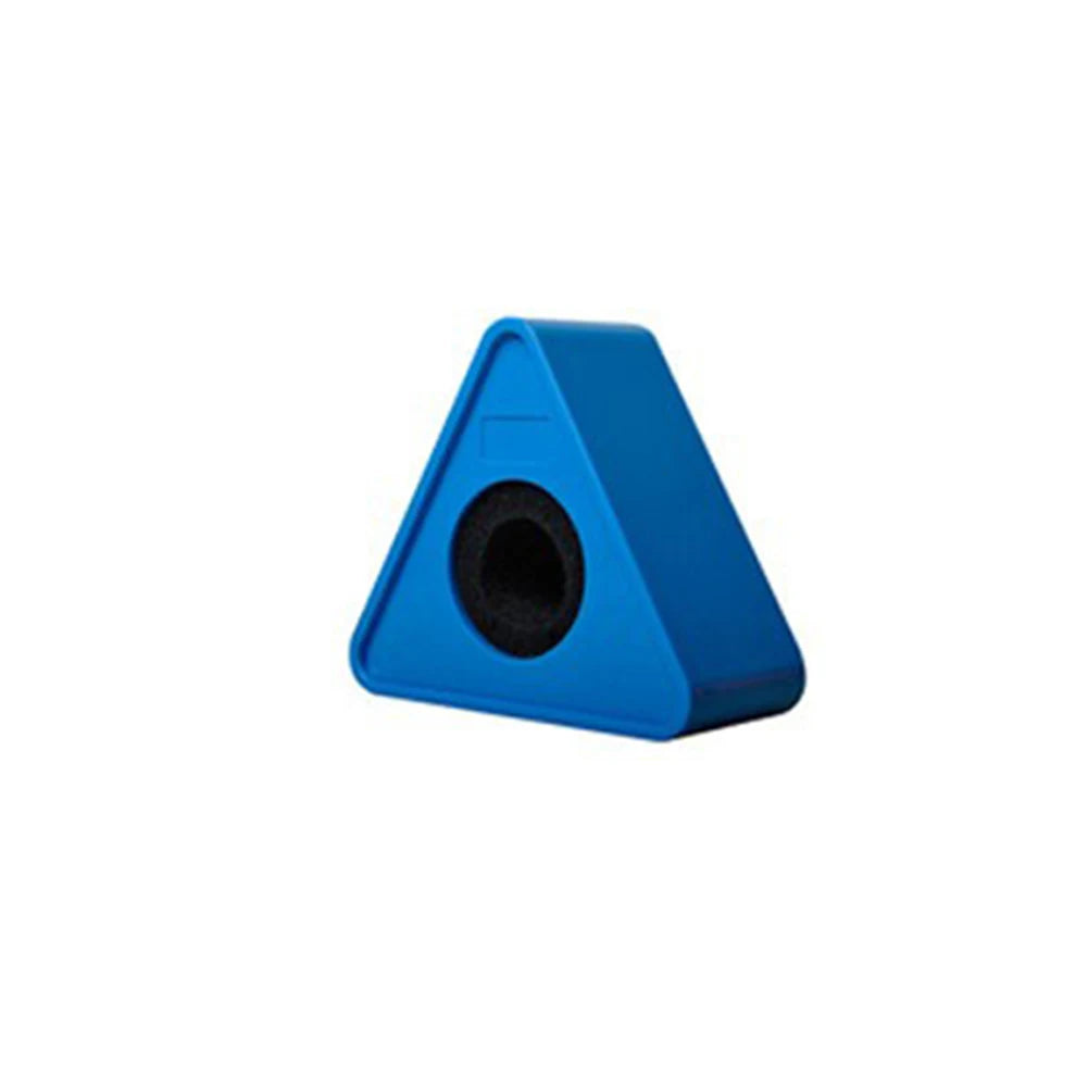 Interview Mic Flag Stand – ABS Logo Holder 38mm Square/Triangle
