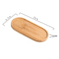 Wooden Soap Dispenser Tray Vanity Countertop Bottles Organizer Holder Round Square Candles Jewelry Storage Tray for Bathroom Oasis Select D
