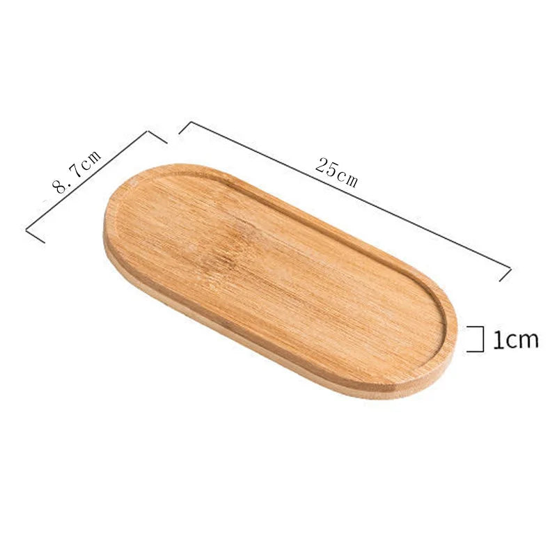 Wooden Bamboo Vanity Tray – Countertop Organizer for Bathroom Vanity Organizer Tray Oasis Select D