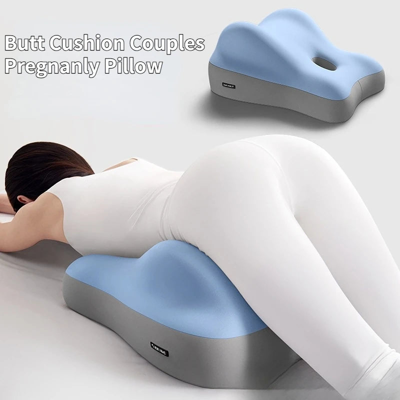 Memory Foam Ergonomic Hip & Waist Cushion – Sofa, Bed & Car