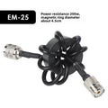 1.8–30MHz HF Shortwave Choke Coil Magnetic Ring | M Male Female HF Choke Coil Oasis Select EM-25