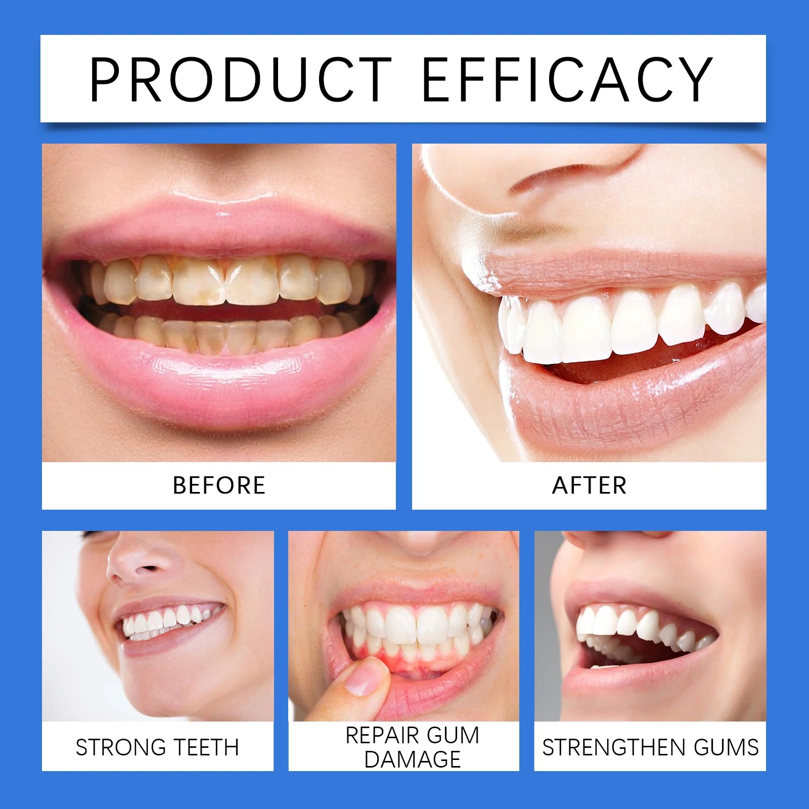 30ml Gum Repair Drops Relieve Receding Gum Promotes Natural Gum Tissue Health Repair Strong Teeth Strengthen Gums Dental Care Oasis Select