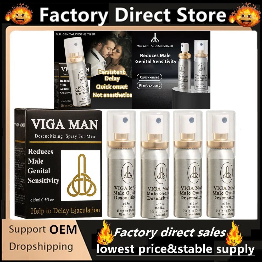 Sex Delay Spray For Men 15ml External Use Anti Premature Ejaculation Lasting Long 60 Minutes Penis Enlargement Sex Toy For Men Oasis Select