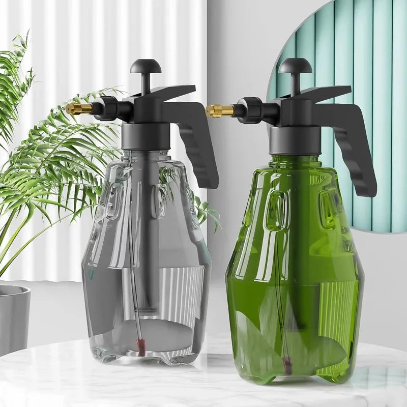 1.5L Pressure Pump Spray Bottle – Adjustable Mist & Jet Nozzle